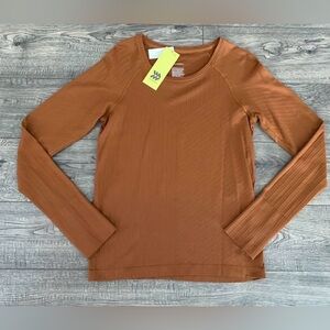 All in Motion Women's Long Sleeve Top - Burnt Orange
